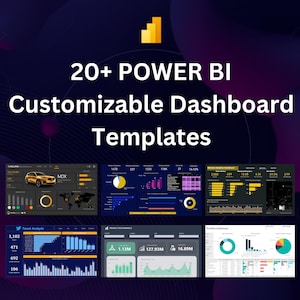 Szablon pulpitu nawigacyjnego Power BI, szablony pulpitu nawigacyjnego do analizy danych, automatyzacji danych i prezentacji, dostosowane szablony Power BI