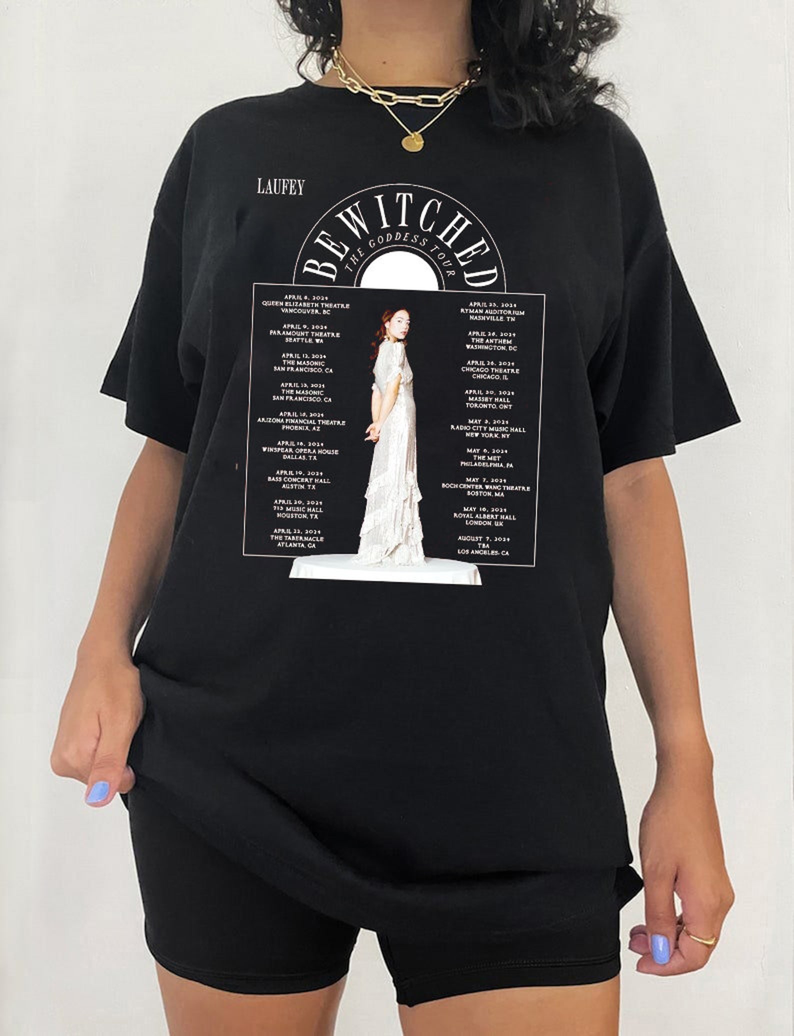 Laufey the Bewitched Tour 2025 Shirt Laufey Merch Shirt Etsy Canada