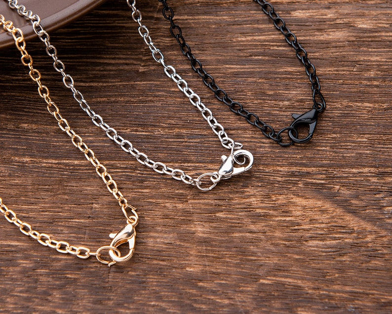 Personalized Silver Dog Tag Necklace for Mencustom Memorial Etsy Hong