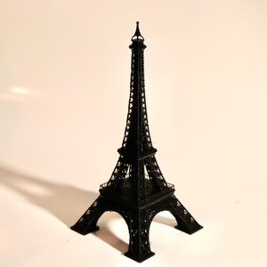 Black eiffel Tower, Paris France, Paris France Eiffel Tower, landmark, Eiffel Tower model