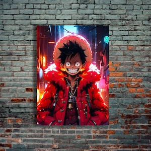 Cute Anime Boy Metal Prints for Sale