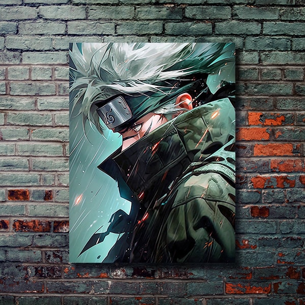 Naruto Metal Wall Art Etsy