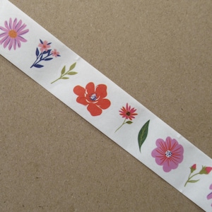 The Spring Gallery Washi Tape Stickers (3): Floral Washi Tape, Craft supplies and Ephemera