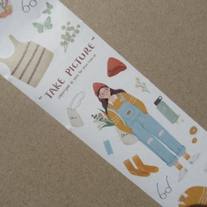 Cinta adhesiva decorativa Fall Breeze Washi Tape: Materiales para manualidades y artículos efímeros