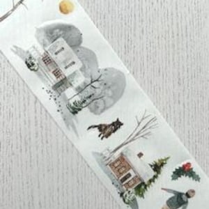 Nastro washi Jolly Days (1): nastro washi natalizio, articoli per l'artigianato e materiale effimero