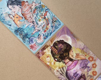 Imperial Glimmer PET Tape: Cultural Illustration Craft Ephemera