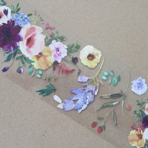 Lovely Garden PET tape: Floral PET tape, Craft supplies and Ephemera