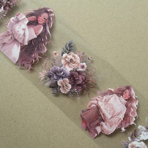 Cosy vibes PET tape: Character PET tape, Scrapbook, Card Making and Junk Journaling supplies