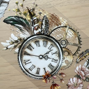 Floral Chroniken PET-Tape: Vintage Scrapbooking