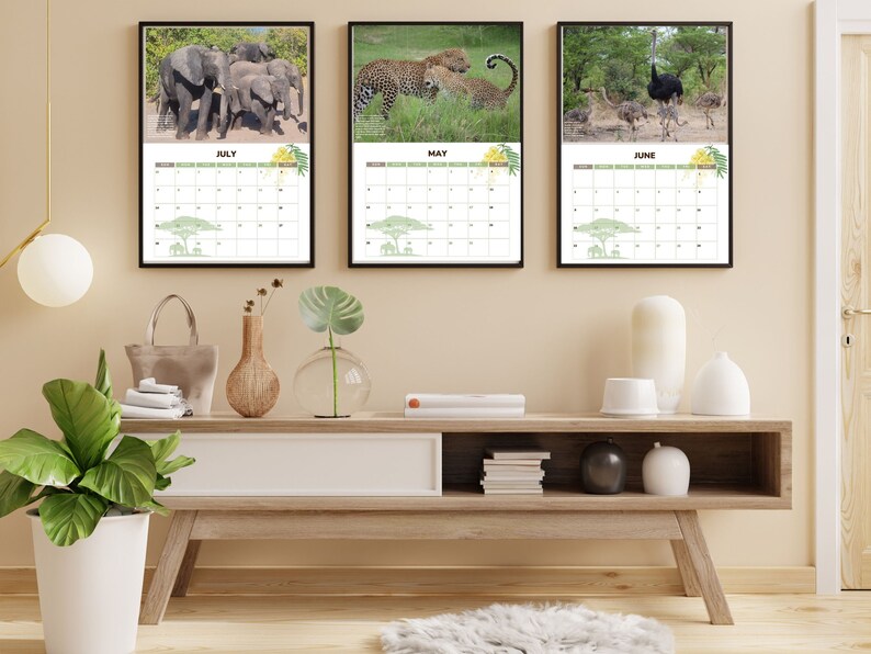 12 Month Photo Calendar, 2024 Photo Prints, Photo Gift for Class Room
