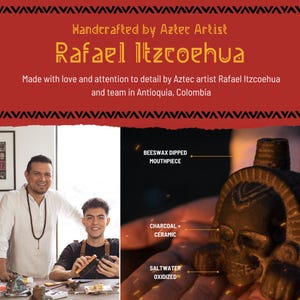 Real Screaming Aztec Death Whistle by ITZCUA - Etsy