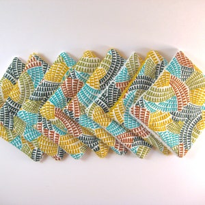 Washable makeup remover wipes, Tribal, reusable makeup remover pads, baby wipes, facial care, gift, zero waste