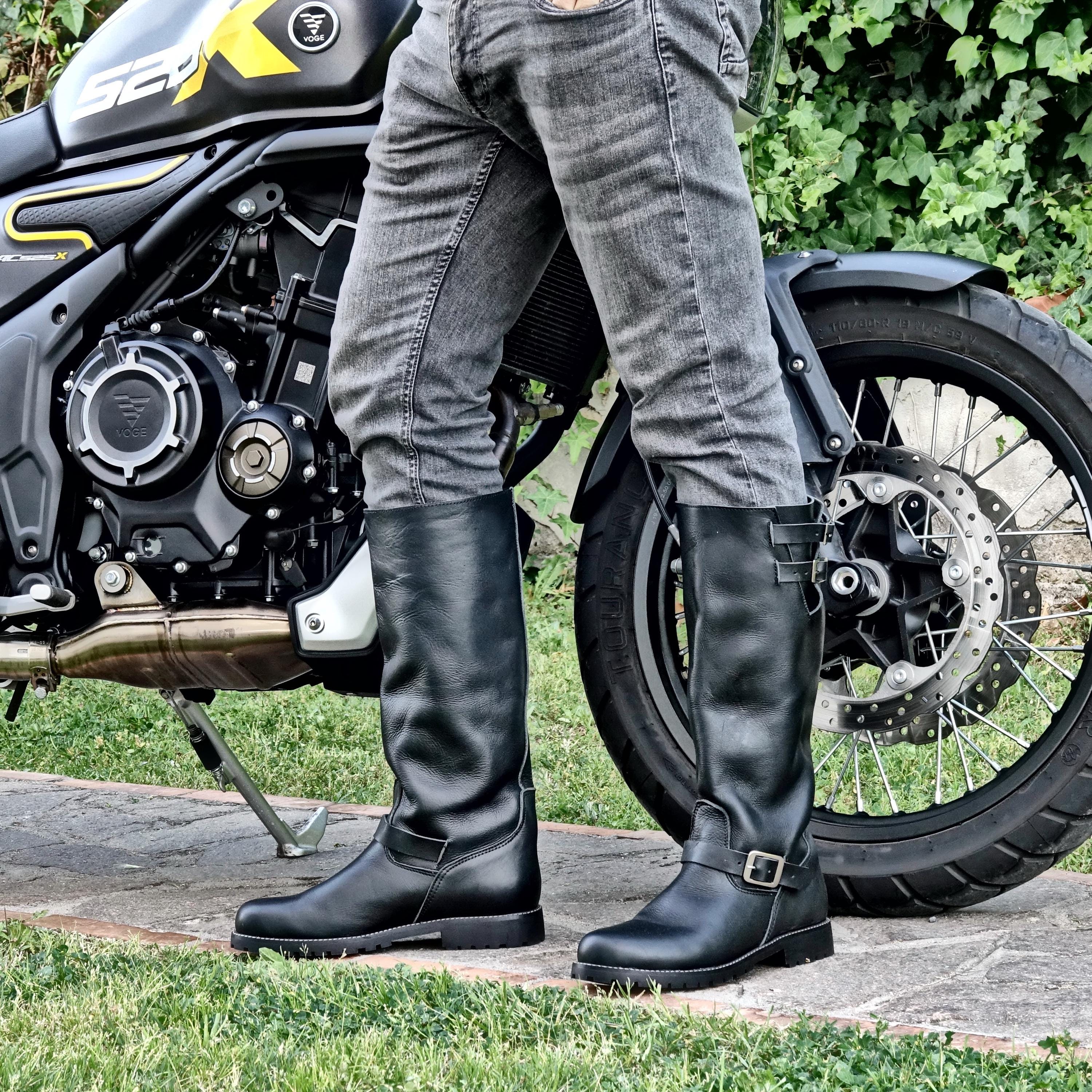 Bottes homme cuir imperméable randonnée élégante