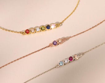 Birthstone Bracelet for Mom, Custom Birthstone Bracelet, Birthstone Jewelry, Family Birthstones, Personalized Gifts,Mothers Day Gifts