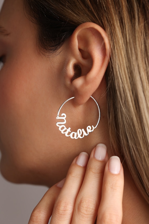 Daily personalized earrings sale