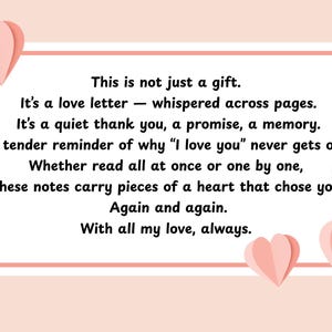 Lettres d'amour pour elle - 30 raisons imprimables pour lesquelles je t'aime | Cadeau romantique pour lui | Téléchargement numérique | Cartes d'affirmation