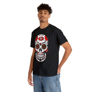 New Era San Francisco 49ers Men's Sugar Skull T-Shirt 21 Red / M