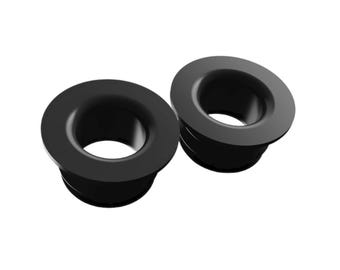 Lightweight Bar end plugs Open end