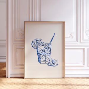 Minimalistische wijn- en glazen lijntekeningen – digitale download voor keukenmuurdecoratie – perfect cadeau voor wijnliefhebber, digitale download