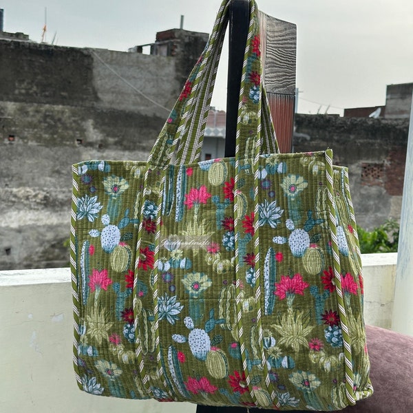 Boho Chic Velvet Tote Bag