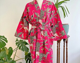 cotton robes,kimono robes,bridesmaid kimono,quilted kimono,quilted dress,Indian kimono
