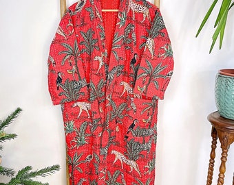 cotton robes,kimono robes,bridesmaid kimono,quilted kimono,quilted dress,Indian kimono