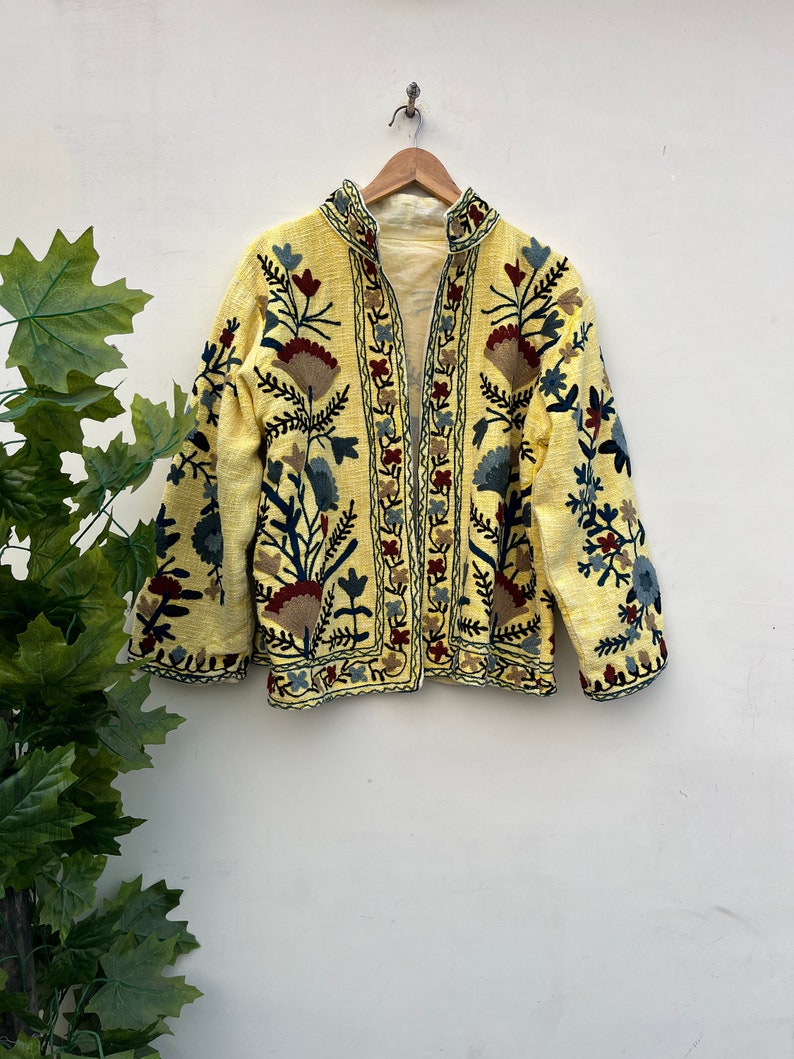 Neue Trending handgefertigte Susani-Stickerei tnt Jacke Damenbekleidung Geschenk für sie Bild 7