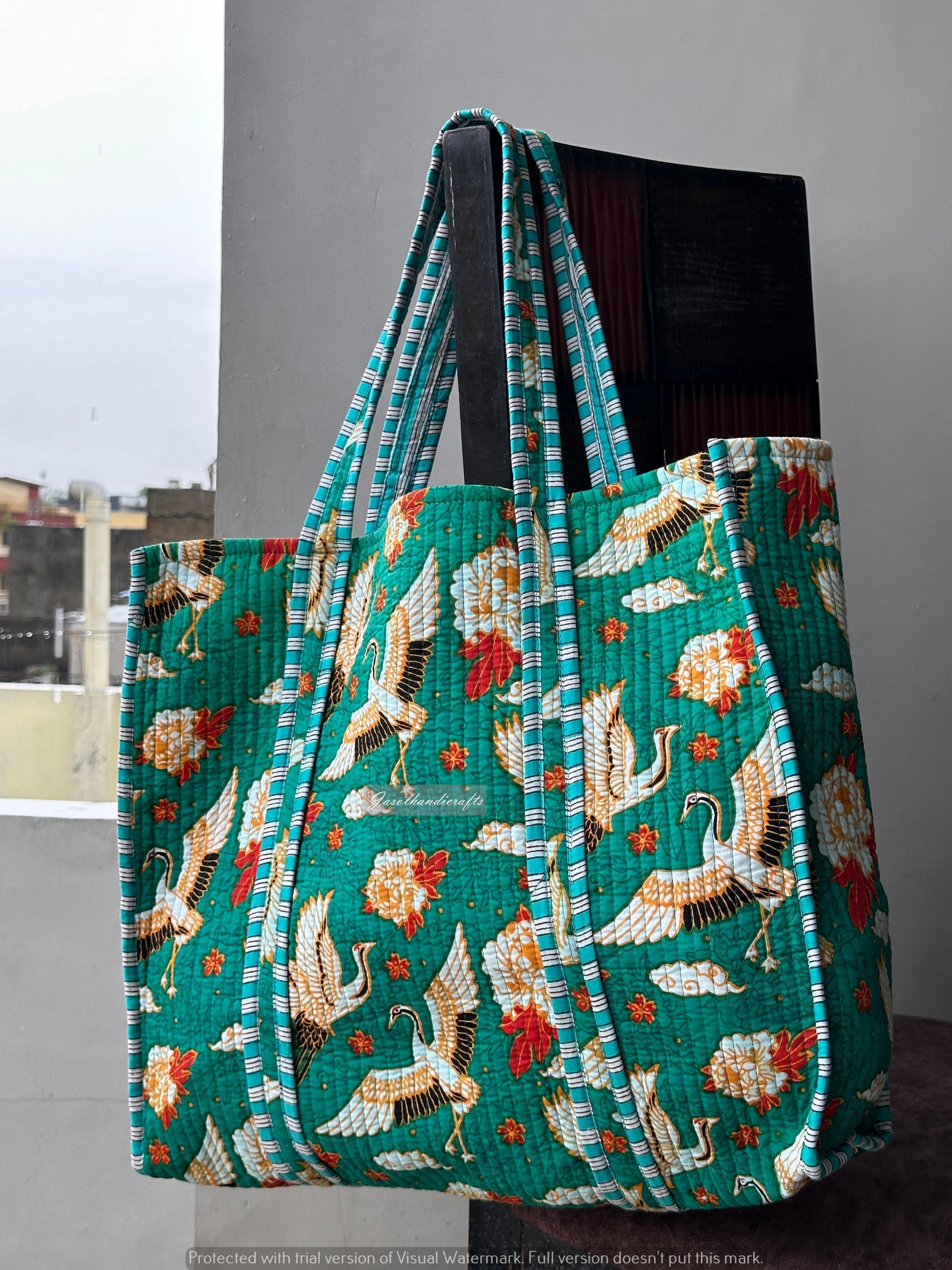 Elegant Birdie Tote Bag | Versatile & Fashionable - Etsy