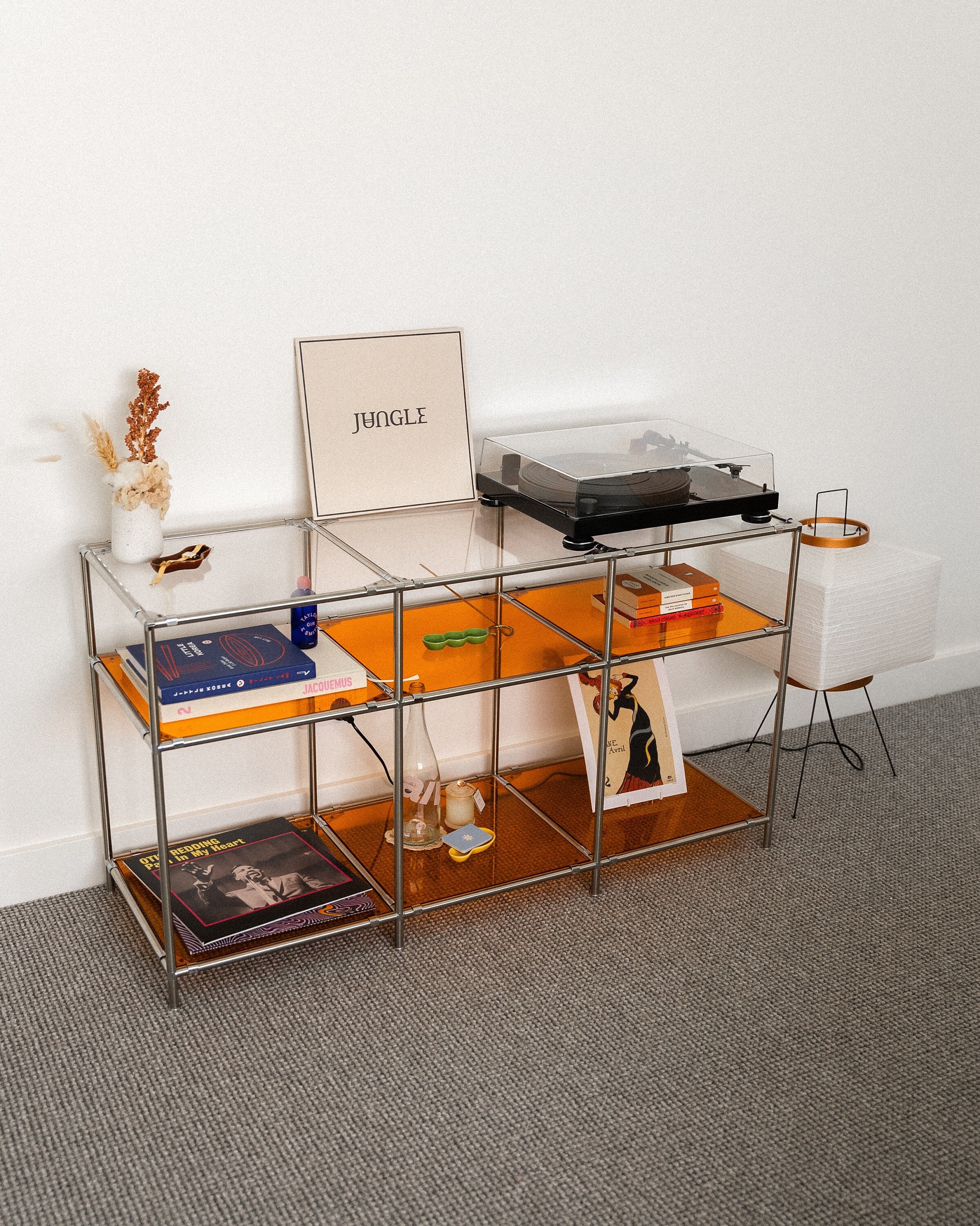 MOFU　シェルフ Mugu Mid-century 3-tier Shelving Unit: Modern Modular, Magazine
