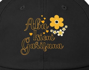 Garifuna Distressed Cap: Honduran, Guatemalan, Belizean Pride