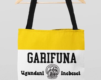 Garifuna Flag Tote Bag | Garifuna Culture AOP All-Over Print