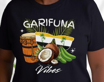 Garifuna Vibes T-shirt, Garifuna Culture Heritage Tee