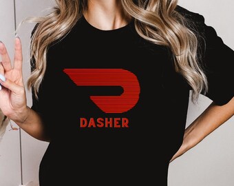 Dasher T-shirt, Door Dash Delivery, Doordash Shirt, Work Shirt