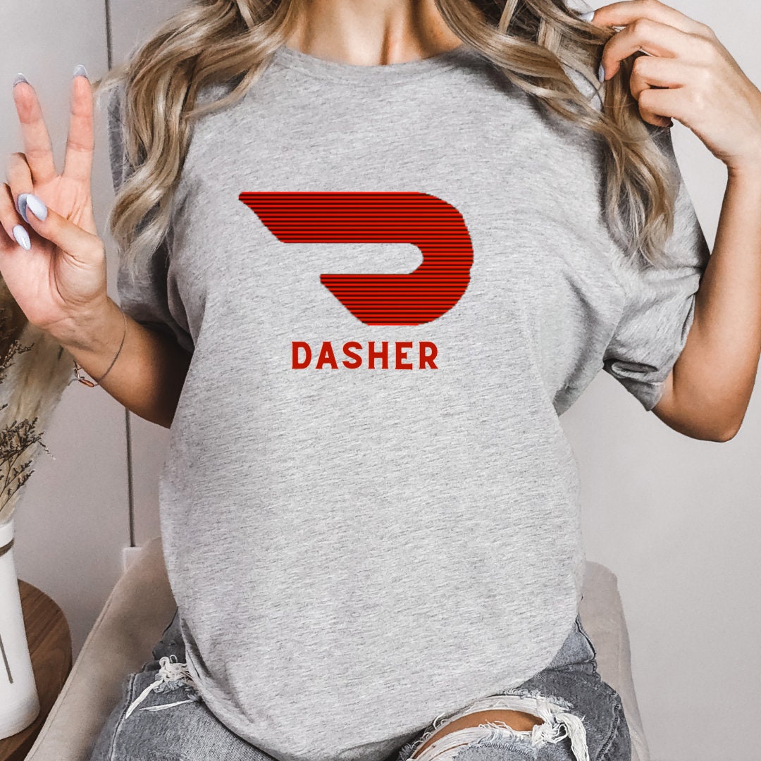 Dasher T-shirt, Door Dash Delivery, Doordash Shirt, Work Shirt - Etsy