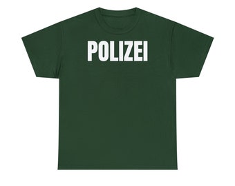 Polizei T-shirt | Grün