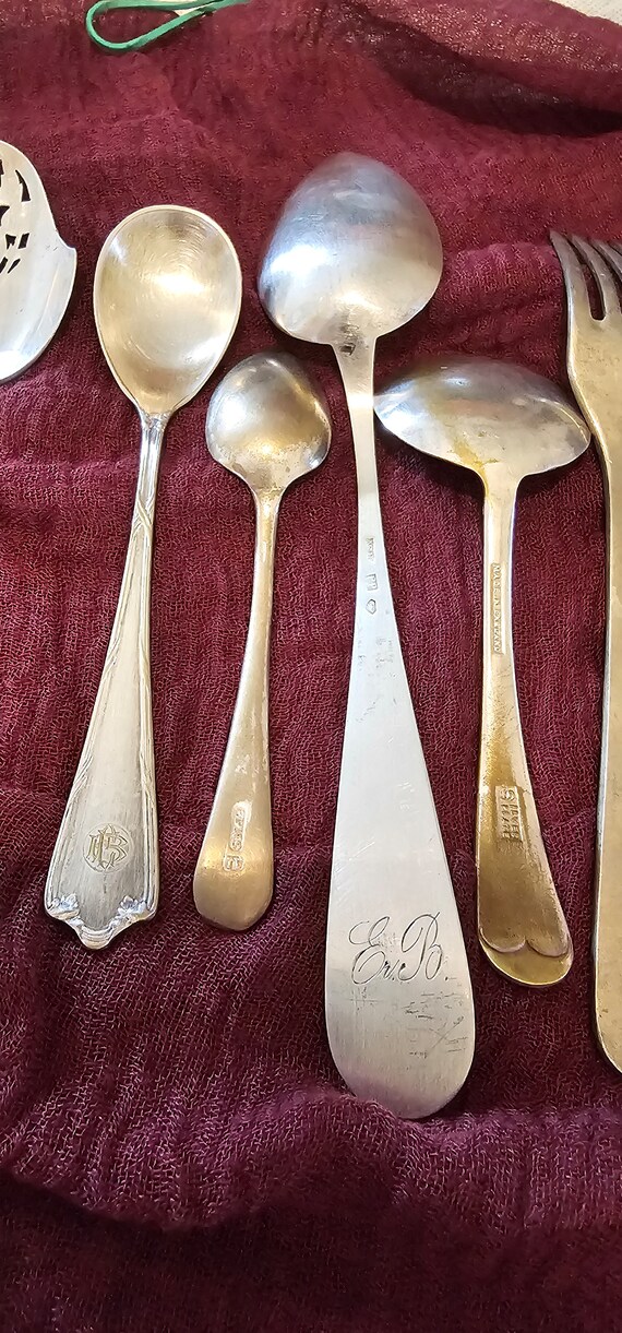 Della Robbia By Alvin. Sterling Silver Nut Spoon … - image 5