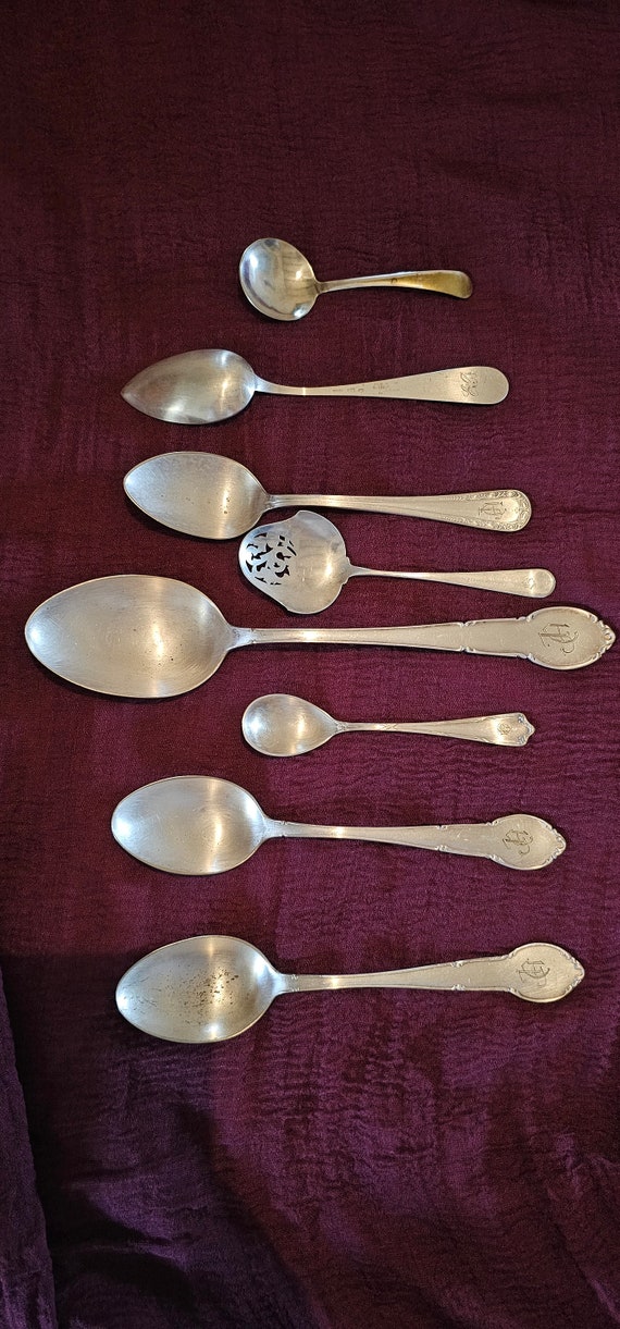 Della Robbia By Alvin. Sterling Silver Nut Spoon … - image 1