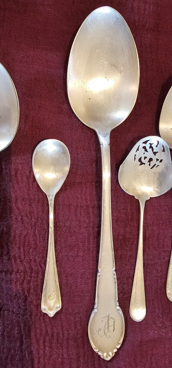 Della Robbia By Alvin. Sterling Silver Nut Spoon … - image 3