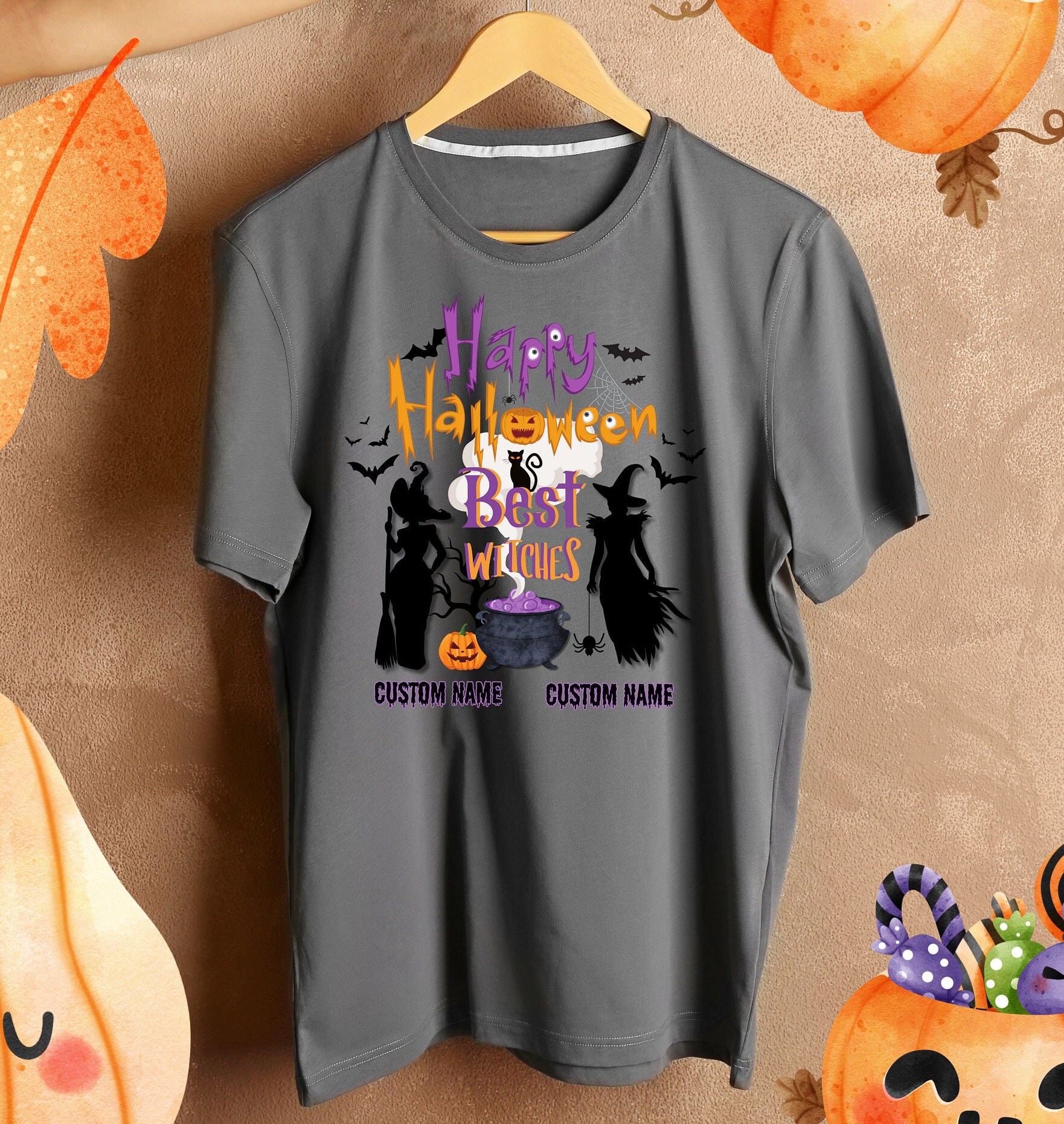 Best Friends Halloween Shirts Custom Halloween Shirt Best Etsy