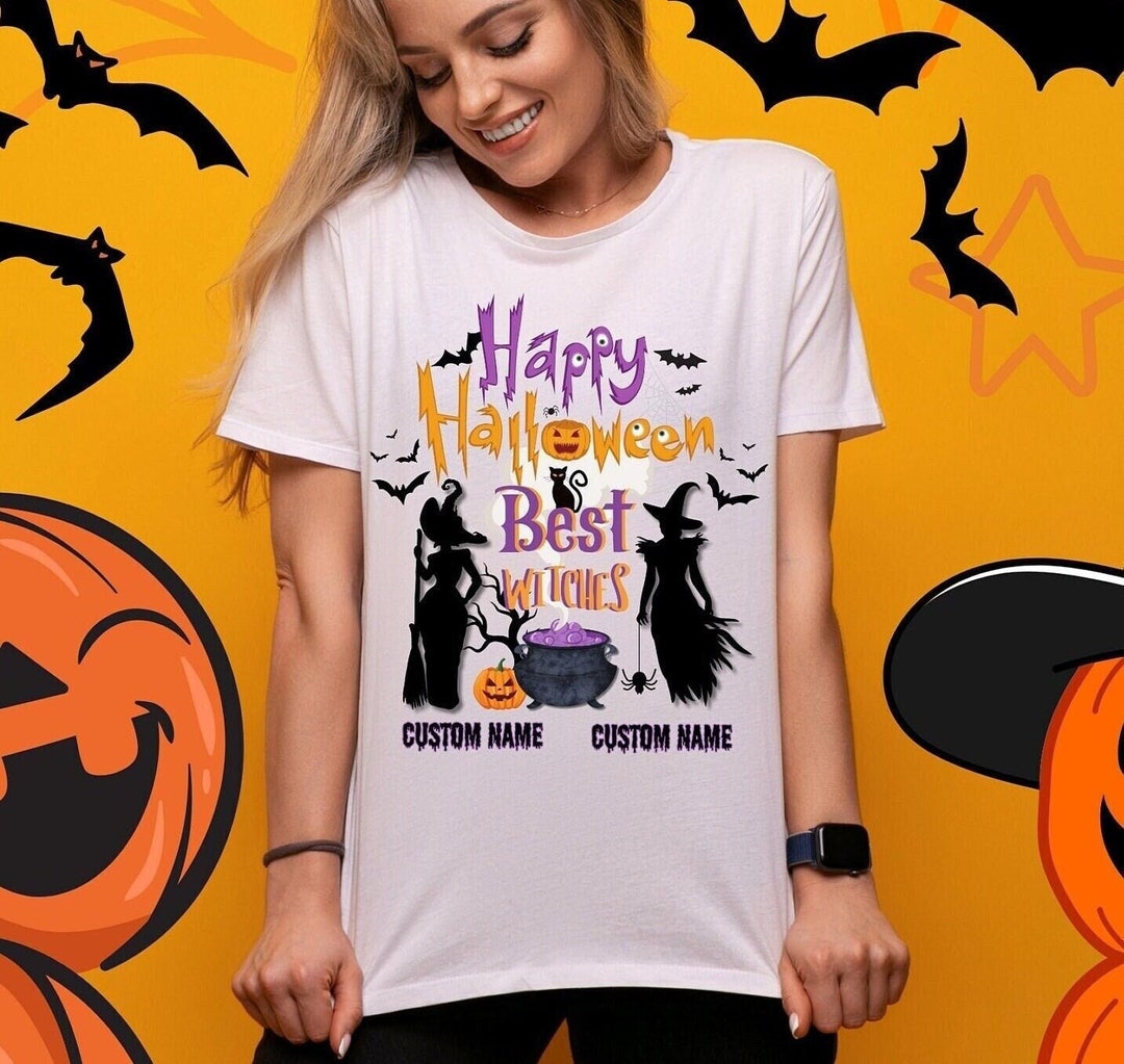 Best Friends Halloween Shirts Custom Halloween Shirt Best Etsy