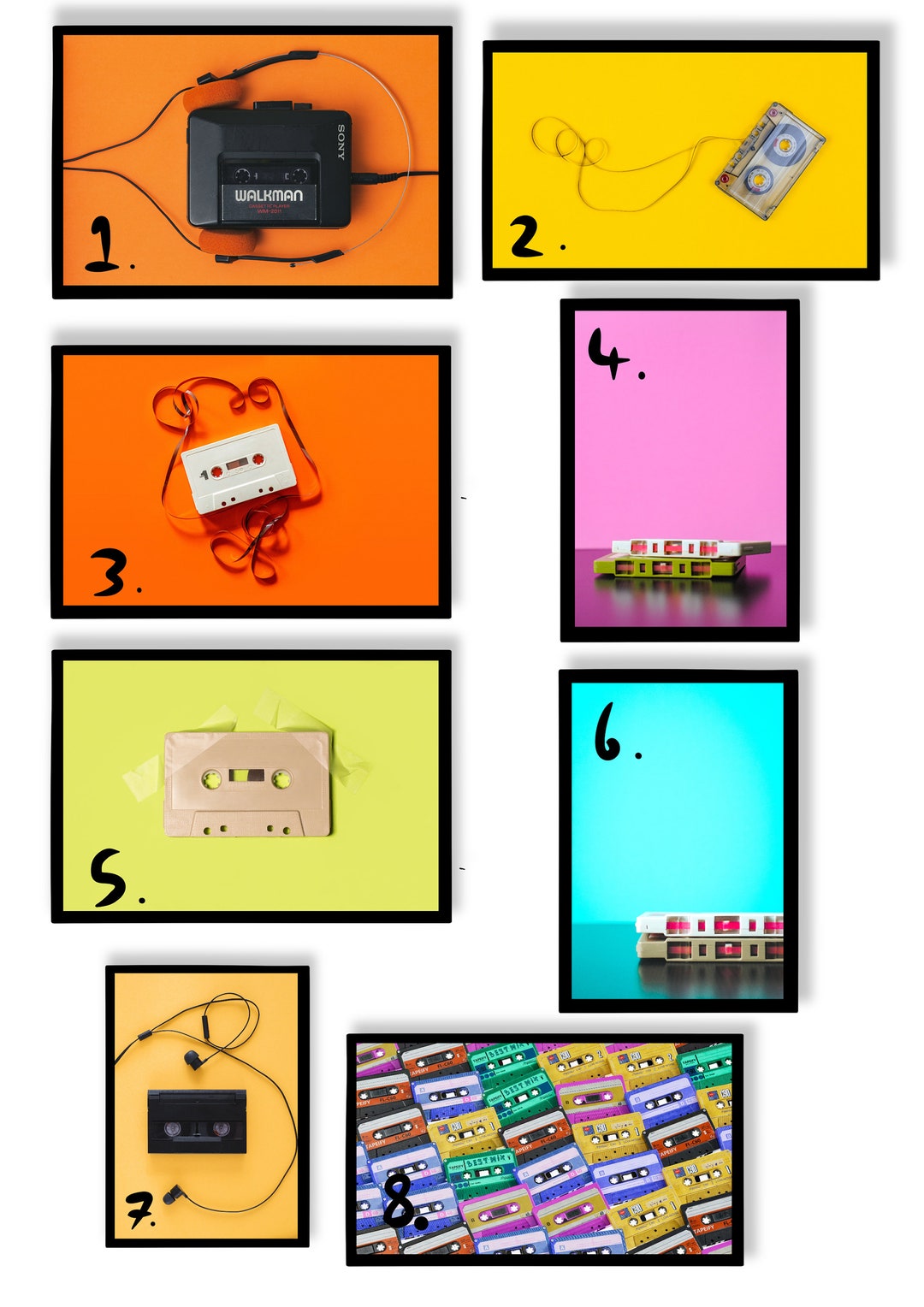 Tape Cassette Art Prints. Etsy