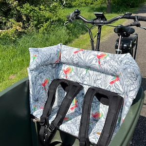 Dolly bakfiets kussen - Parrot