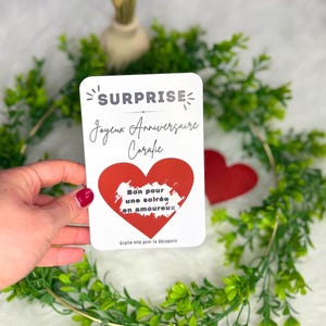 Carte à gratter Joyeux Anniversaire, Personnalisable, Carte à gratter surprise, Demande originale, Bon pour, Faire un voeu, Bon cadeau