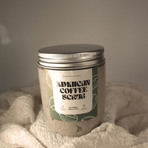Jamaika-Kaffee-Peeling | Peeling | Natürliche Hautpflege | Hautverjüngung | Feuchtigkeitsspendendes Peeling | Antioxidantien-reiche Formel | Natürlich
