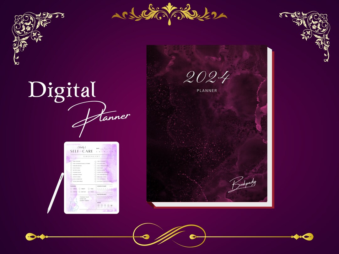 Digital Planner 2024 iPad Good Notes Planner ,digital Journal,daily ...
