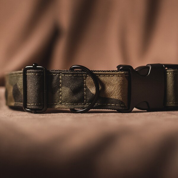 Camo Dog Collar Etsy