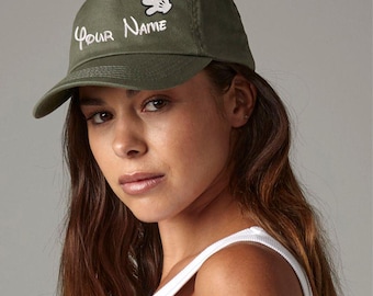 Personalised embroidered baseball cap, Disney hat, custom name hat, custom name Disney hat, personalised hat, custom hat.