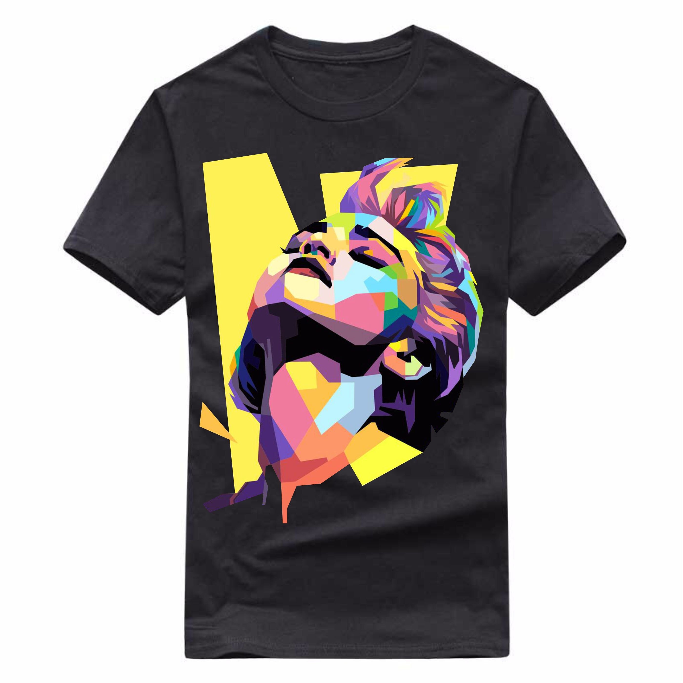 XOMG POP Art Four Square Tinie T Womens Graphic T Shirt Tees