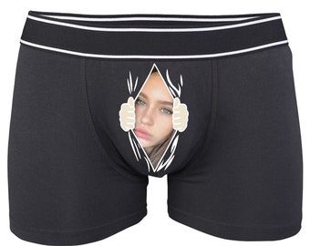 Boxer personalizado con cara: Regalo de San Valentín para él