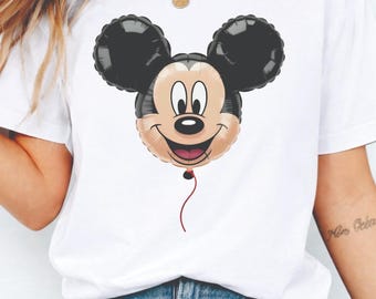 Mickey Mouse Balloon, Disney Inspired Tee for Adults & Kids,